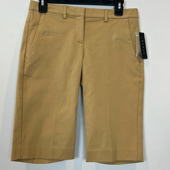 Theory Canvas Palmer S Bermuda Trouser Shorts Women's Size 2 - Picture 1 of 7